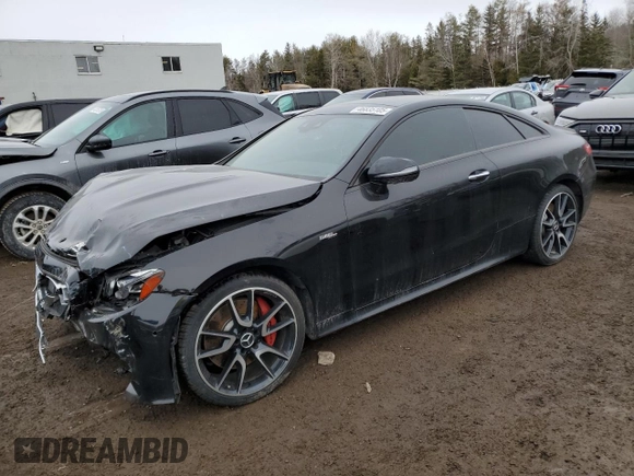 2019 Mercedes-Benz E-Class AMG E 53 with VIN WDD1J6BB3KF082136, listed as a Copart auction lot 46835105 with 0 mi miles and Salvage Title. Bid and sale history available at carsss.com. Image 1.