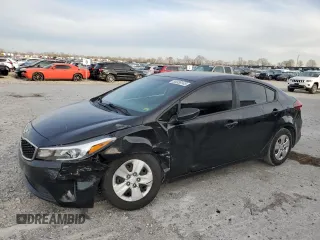 2017 Kia Forte LX with VIN 3KPFK4A77HE029229, listed as a Copart auction lot 50336145 with 96,976 mi miles and Salvage Title. Bid and sale history available at carsss.com. Image 1.