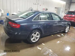 2013 Audi A4 Premium with VIN WAUAFAFL7DN034517, listed as a Copart auction lot 50344215 with 144,559 mi miles and Salvage Title. Bid and sale history available at carsss.com. Image 3.