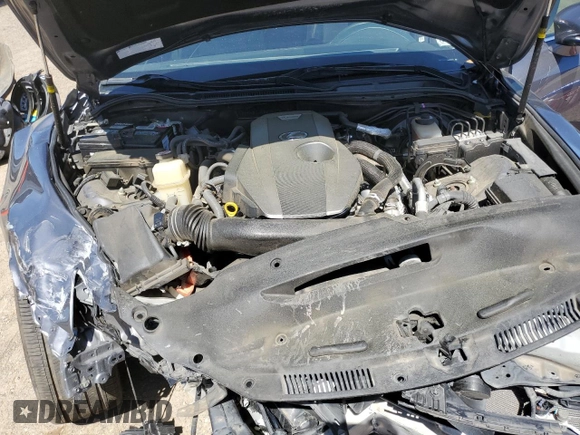 2018 Lexus IS with VIN JTHBA1D26J5075005, listed as a Copart auction lot 49326095 with 85,701 mi miles and Salvage Title. Bid and sale history available at carsss.com. Image 12.