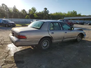 1997 Mercury Grand Marquis LS with VIN 2MELM75W3VX692074, listed as a Copart auction lot 52542335 with 211,850 mi miles and Salvage Title. Bid and sale history available at DreamBid. Image 3.