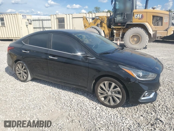 2020 Hyundai Accent Limited with VIN 3KPC34A62LE122384, listed as a Copart auction lot 68709664 with 84,936 mi miles and Salvage Title. Bid and sale history available at carsss.com. Image 4.