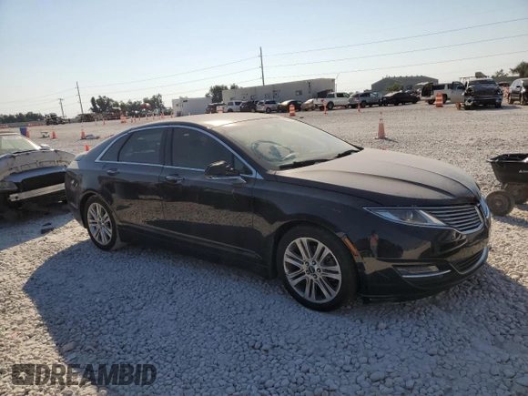 2016 Lincoln MKZ with VIN 3LN6L2G9XGR618563, listed as a Copart auction lot 74354304 with 0 mi miles and Salvage Title. Bid and sale history available at carsss.com. Image 4.