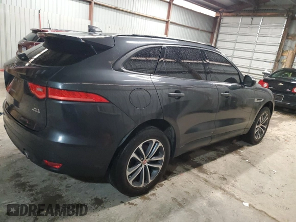 2017 Jaguar F-Pace 35t Premium with VIN SADCJ2BV1HA083043, listed as a Copart auction lot 52716655 with 128,953 mi miles and Clean Title. Bid and sale history available at DreamBid. Image 3.