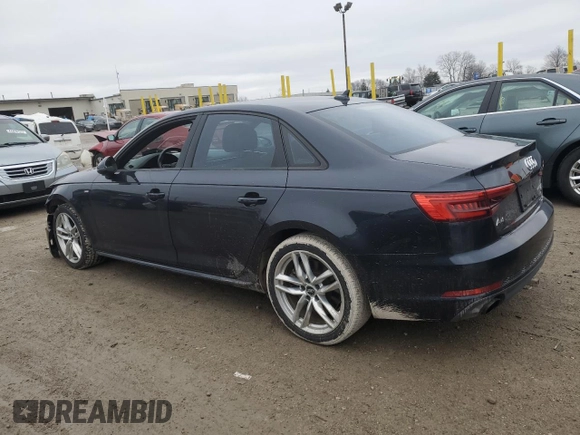 2017 Audi A4 Season of Audi Premium with VIN WAUDNAF47HN049517, listed as a Copart auction lot 44347415 with 109,739 mi miles and Salvage Title. Bid and sale history available at carsss.com. Image 2.