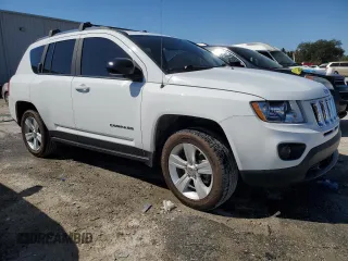 2012 Jeep Compass Sport with VIN 1C4NJCBA4CD605775, listed as a Copart auction lot 48559085 with 59,356 mi miles and Salvage Title. Bid and sale history available at carsss.com. Image 4.