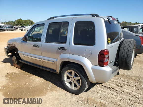 2005 Jeep Liberty Limited with VIN 1J4GK58K55W560400, listed as a Copart auction lot 76913964 with 208,040 mi miles and Salvage Title. Bid and sale history available at carsss.com. Image 2.