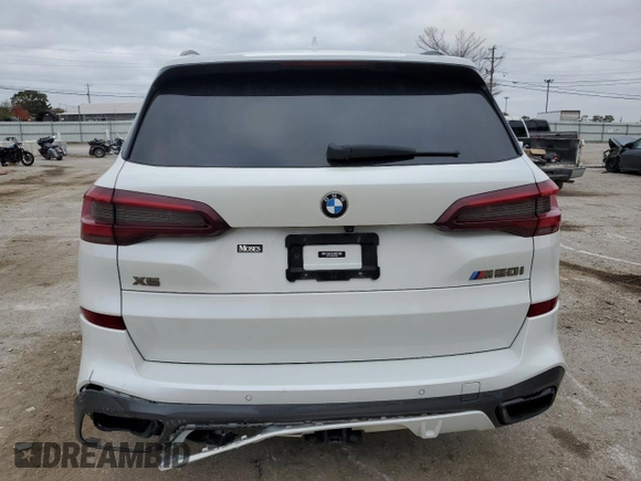 2020 BMW X5 M50i with VIN 5UXJU4C09L9D24092, listed as a Copart auction lot 72010503 with 0 mi miles. Bid and sale history available at carsss.com. Image 6.