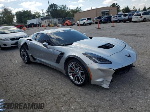 2016 Chevrolet Corvette Z06 3LZ with VIN 1G1YT2D6XG5609428, listed as a Copart auction lot 73234884 with 67,602 mi miles and Salvage Title. Bid and sale history available at carsss.com. Image 4.