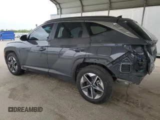 2025 Hyundai Tucson SEL with VIN 5NMJB3DE2SH493866, listed as a Copart auction lot 53480595 with 17,323 mi miles and Salvage Title. Bid and sale history available at carsss.com. Image 2.
