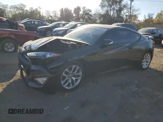 2015 Hyundai Genesis Coupe 3.8L Base z VIN KMHHT6KJ5FU126578, wystawiony jako Copart lot #78505934 z przebiegiem 120 222 mil mil oraz Szkody całkowita. Historia ofert i sprzedaży dostępna na DreamBid. Obrazek 1.