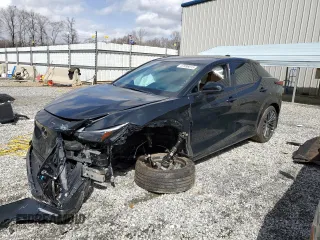 2023 Lexus RZ with VIN JTJAAAAB8PA018786, listed as a Copart auction lot 47896015 with 14,665 mi miles and Salvage Title. Bid and sale history available at carsss.com. Image 1.