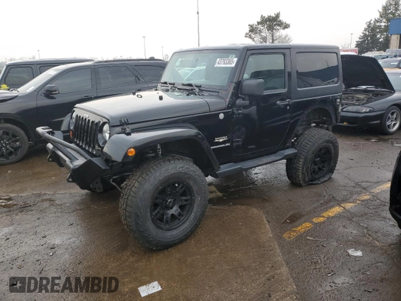 2010 Jeep Wrangler Sahara with VIN 1J4AA5D19AL110394, listed as a Copart auction lot 43793365 with 116,190 mi miles and Clean title. Bid and sale history available at DreamBid. Image 1.