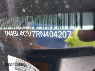 2024 Nissan Altima SR z VIN 1N4BL4CV7RN404207, wystawiony jako IAAI lot #41773141 z przebiegiem 18 463 mil mil oraz . Historia ofert i sprzedaży dostępna na DreamBid. Obrazek 18.
