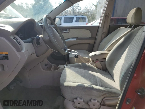 2005 Kia Sportage LX with VIN KNDJF723257122120, listed as a Copart auction lot 43386055 with 191,082 mi miles and Salvage Title. Bid and sale history available at carsss.com. Image 7.