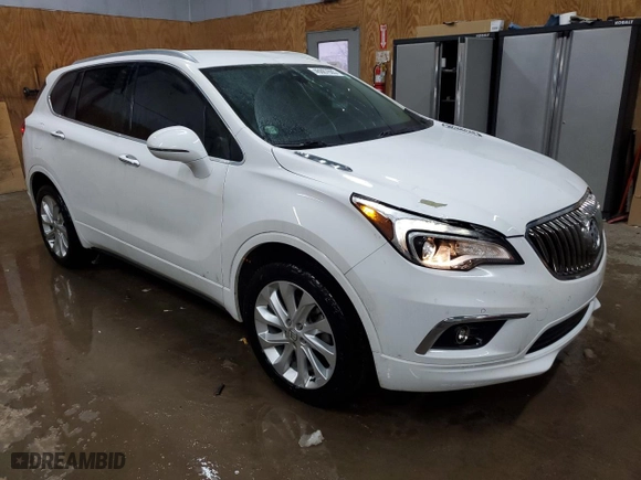 2017 Buick Envision Premium I with VIN LRBFXESX3HD118172, listed as a Copart auction lot 46667605 with 112,635 mi miles and Clean Title. Bid and sale history available at carsss.com. Image 4.