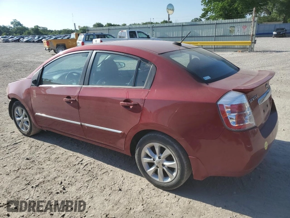 2011 Nissan Sentra 2.0 with VIN 3N1AB6AP1BL627943, listed as a Copart auction lot 56503735 with 116,503 mi miles and Salvage title. Bid and sale history available at DreamBid. Image 2.