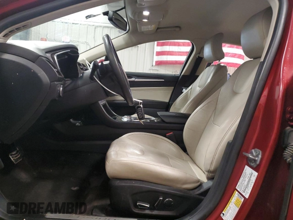 2018 Ford Fusion Titanium with VIN 3FA6P0D99JR154311, listed as a Copart auction lot 53546035 with 91,425 mi miles and Salvage title. Bid and sale history available at DreamBid. Image 7.