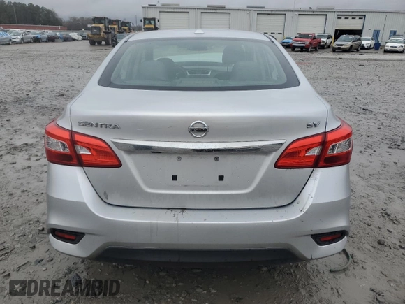 2019 Nissan Sentra SV with VIN 3N1AB7APXKL611164, listed as a Copart auction lot 42495555 with 122,062 mi miles and Salvage Title. Bid and sale history available at DreamBid. Image 6.