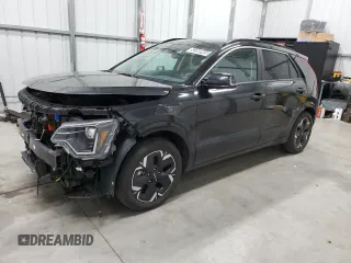 2023 Kia Niro EV Wind with VIN KNDCR3L13P5053863, listed as a Copart auction lot 53350945 with 23,474 mi miles and Non Repairable. Bid and sale history available at carsss.com. Image 1.