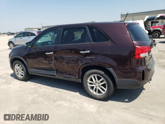 2015 Kia Sorento LX with VIN 5XYKT3A67FG627155, listed as a Copart auction lot 51434715 with 157,218 mi miles and Salvage Title. Bid and sale history available at carsss.com. Image 2.