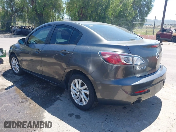 2013 Mazda 3 i Touring with VIN JM1BL1V75D1707252, listed as a IAAI auction lot 42001134 with 105,237 mi miles and . Bid and sale history available at DreamBid. Image 3.