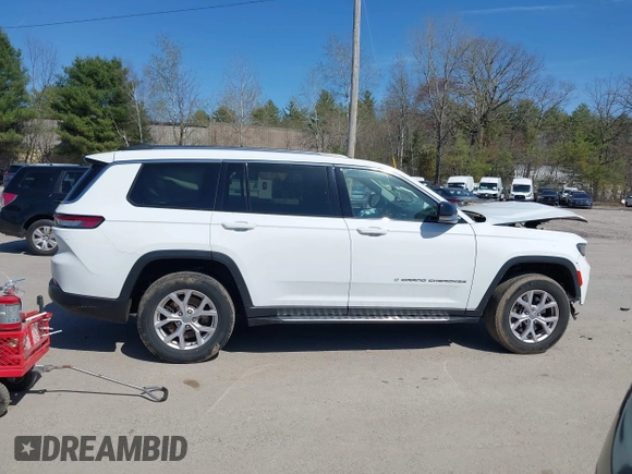 2021 Jeep Grand Cherokee Limited with VIN 1C4RJKBG1M8210916, listed as a IAAI auction lot 42052840 with 60,408 mi miles and . Bid and sale history available at DreamBid. Image 12.