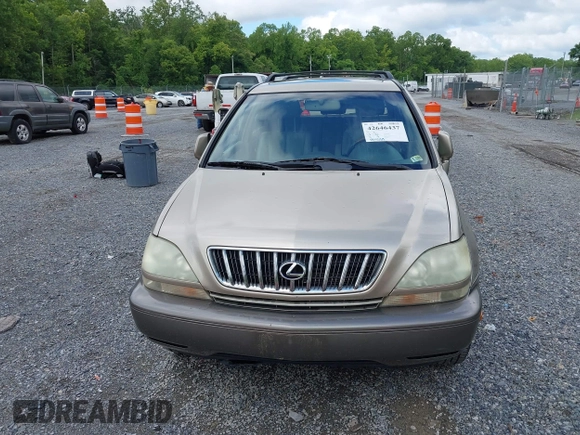 2002 Lexus RX 300 with VIN JTJGF10U220135180, listed as a IAAI auction lot 42646437 with 184,559 mi miles and . Bid and sale history available at DreamBid. Image 12.
