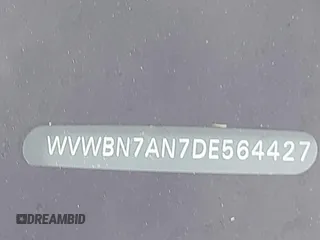 2013 Volkswagen CC R-Line с VIN WVWBN7AN7DE564427, выставлен на аукционе IAAI как лот 42274303 с пробегом 61 758 миль миль и . История ставок и продаж доступна на DreamBid. Изображение 17.