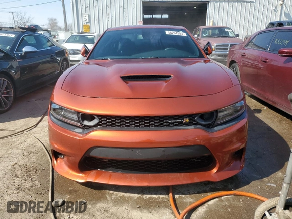 2020 Dodge Charger Scat Pack Widebody z VIN 2C3CDXGJ4LH201526, wystawiony jako Copart lot #46204394 z przebiegiem 19 891 mil mil oraz Czysty tytuł • Clean title. Historia ofert i sprzedaży dostępna na DreamBid. Obrazek 5.