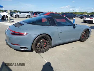 2017 Porsche 911 4S with VIN WP0BB2A93HS136862, listed as a Copart auction lot 73865934 with Not Provided miles and Salvage Title. Bid and sale history available at carsss.com. Image 3.