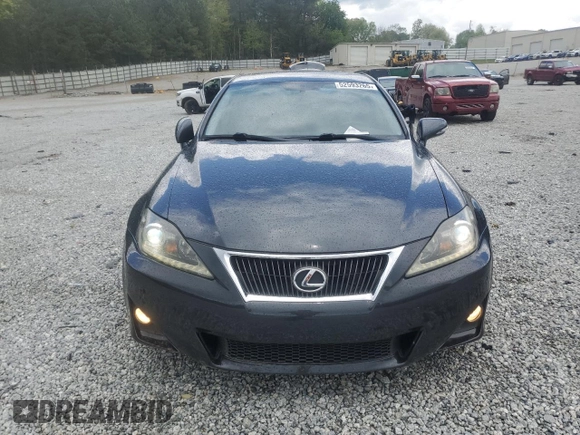 2011 Lexus IS 250 with VIN JTHBF5C22B5144946, listed as a Copart auction lot 52593265 with 97,088 mi miles and Salvage title. Bid and sale history available at DreamBid. Image 5.