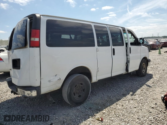 2009 Chevrolet Express Passenger с VIN 1GAHG35KX91139272, выставлен на аукционе Copart как лот 66421394 с пробегом 172 666 миль миль и Списание • Salvage title. История ставок и продаж доступна на DreamBid. Изображение 3.