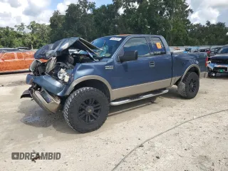 2004 Ford F-150 XLT with VIN 1FTPX14574NB65025, listed as a Copart auction lot 64567655 with 293,376 mi miles and Salvage title. Bid and sale history available at DreamBid. Image 1.