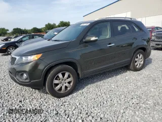 2012 Kia Sorento LX with VIN 5XYKT3A60CG279615, listed as a Copart auction lot 52877795 with 120,159 mi miles and Salvage Title. Bid and sale history available at carsss.com. Image 1.