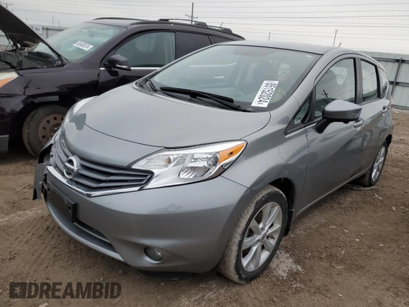 2015 Nissan Note S with VIN 3N1CE2CP2FL428363, listed as a Copart auction lot 48511285 with 31,872 mi miles and Salvage title. Bid and sale history available at DreamBid. Image 1.