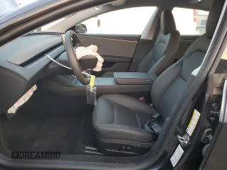 2024 Tesla Model 3 with VIN 5YJ3E1EA2RF749483, listed as a Copart auction lot 83839194 with 5,339 mi miles and Salvage Title. Bid and sale history available at carsss.com. Image 7.