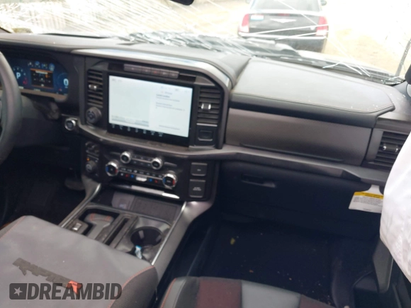 2024 Ford F-150 Raptor with VIN 1FTFW1RJ0RFA93011, listed as a IAAI auction lot 41730526 with 10,213 mi miles and . Bid and sale history available at DreamBid. Image 5.