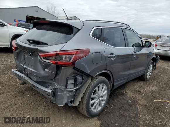 2023 Nissan Qashqai SV z VIN JN1BJ1BW6PW104869, wystawiony jako Copart lot #81320534 z przebiegiem 70 640 mil mil oraz Tytuł czysty. Historia ofert i sprzedaży dostępna na DreamBid. Obrazek 3.