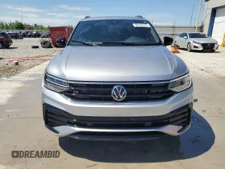 2022 Volkswagen Tiguan SE R-Line Black with VIN 3VV8B7AX9NM081894, listed as a Copart auction lot 56132245 with 74,053 mi miles and Salvage title. Bid and sale history available at DreamBid. Image 5.