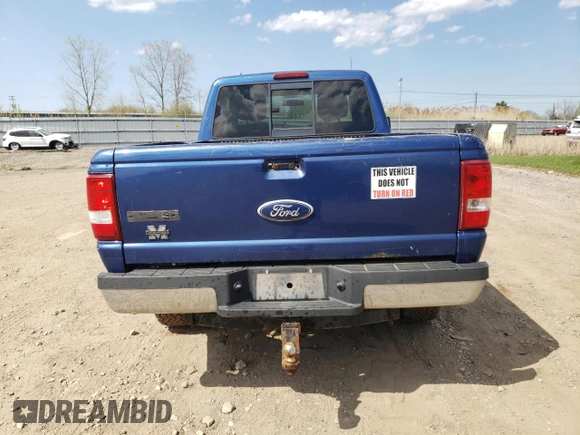 2011 Ford Ranger XL with VIN 1FTKR1ED2BPA36914, listed as a Copart auction lot 54488715 with 220,537 mi miles and Clean title. Bid and sale history available at DreamBid. Image 6.