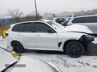 2025 BMW X5 M60i with VIN 5UX33EU03S9X72579, listed as a IAAI auction lot 41502125 with 7,167 mi miles. Bid and sale history available at carsss.com. Image 13.