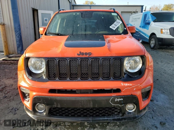 2020 Jeep Renegade Altitude with VIN ZACNJABB6LPL90427, listed as a Copart auction lot 79818024 with 69,015 mi miles and Clean Title. Bid and sale history available at DreamBid. Image 5.