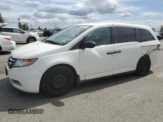 2016 Honda Odyssey LX with VIN 5FNRL5H26GB127106, listed as a Copart auction lot 51369155 with 256,713 mi miles and Salvage Title. Bid and sale history available at DreamBid. Image 1.