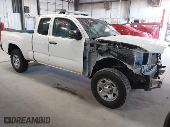 2023 Toyota Tacoma SR with VIN 3TYRX5GN7PT087621, listed as a IAAI auction lot 41969368 with 17,580 mi miles and . Bid and sale history available at DreamBid. Image 1.