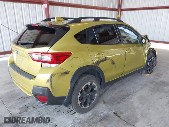2021 Subaru Crosstrek Premium with VIN JF2GTAPC9MH348352, listed as a IAAI auction lot 42267540 with 67,592 mi miles and . Bid and sale history available at DreamBid. Image 4.