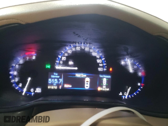 2015 Cadillac CTS Luxury AWD with VIN 1G6AX5SX4F0114053, listed as a Copart auction lot 45485935 with 61,272 mi miles and Salvage title. Bid and sale history available at DreamBid. Image 9.