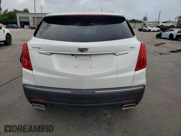 2018 Cadillac XT5 FWD with VIN 1GYKNARSXJZ128533, listed as a Copart auction lot 61587745 with Not provided miles and Non repairable. Bid and sale history available at DreamBid. Image 6.