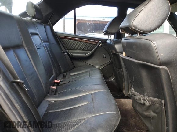 1998 Mercedes-Benz C 230/260/280/320 with VIN WDBHA23G2WA555649, listed as a Copart auction lot 46755375 with 179,263 mi miles and Salvage title. Bid and sale history available at DreamBid. Image 10.