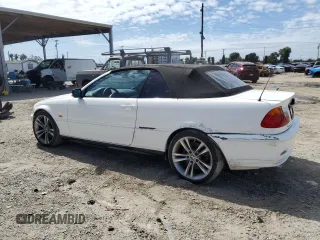 2001 BMW 3 Series 330Ci with VIN WBABS53401JU86736, listed as a Copart auction lot 49316555 with 0 mi miles and Salvage Title. Bid and sale history available at carsss.com. Image 2.